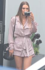 CHARLOTTE CROSBY, ASHY BINES, TAMMY HEMBROW and STEPH CLAIRE Arrives in a Private Jet in Sydney 01/25/2018
