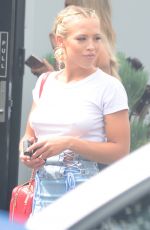CHARLOTTE CROSBY, ASHY BINES, TAMMY HEMBROW and STEPH CLAIRE Arrives in a Private Jet in Sydney 01/25/2018