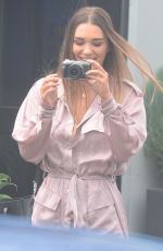 CHARLOTTE CROSBY, ASHY BINES, TAMMY HEMBROW and STEPH CLAIRE Arrives in a Private Jet in Sydney 01/25/2018