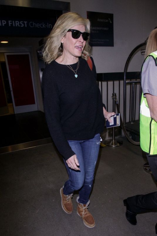 CHELSEA HANDLER at LAX Airport in Los Angeles 01/20/2018