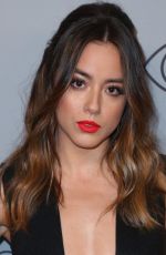 CHLOE BENNET at Instyle and Warner Bros Golden Globes After-party in Los Angeles 01/07/2018