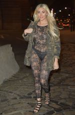 CHLOE FERRY Night Out in Newcastle 01/27/2018