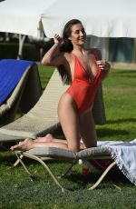 CHLOE GOODMAN in Swimsuit at a Beach in Malta 01/03/2018