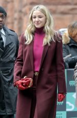 CHLOE LUKASIAK Out and About in New York 01/22/2018