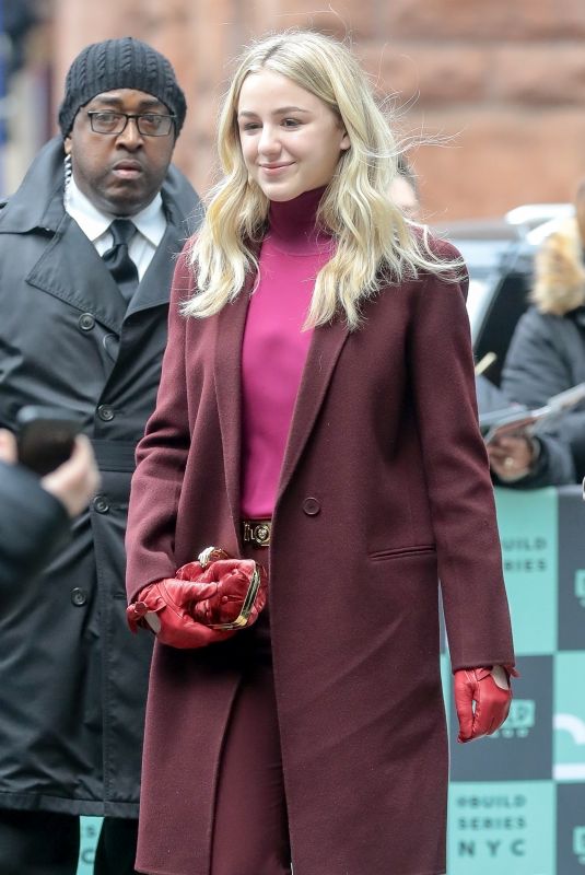 CHLOE LUKASIAK Out and About in New York 01/22/2018