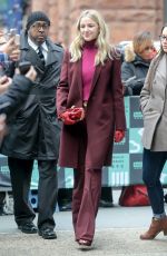 CHLOE LUKASIAK Out and About in New York 01/22/2018