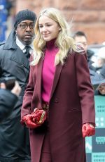 CHLOE LUKASIAK Out and About in New York 01/22/2018