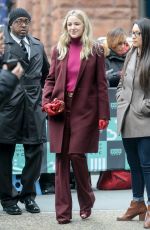 CHLOE LUKASIAK Out and About in New York 01/22/2018