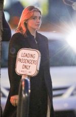 CHLOE MOETZ Out for Dinner with Her Brother in Studio City 01/27/2018