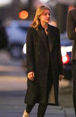 CHLOE MOETZ Out for Dinner with Her Brother in Studio City 01/27/2018