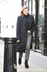 CHLOE MORETZ and Brooklyn Beckham Out in Notting Hill 01/10/2018