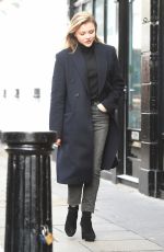 CHLOE MORETZ and Brooklyn Beckham Out in Notting Hill 01/10/2018