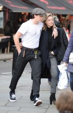 CHLOE MORETZ and Brooklyn Beckham Out in Notting Hill 01/10/2018