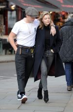 CHLOE MORETZ and Brooklyn Beckham Out in Notting Hill 01/10/2018