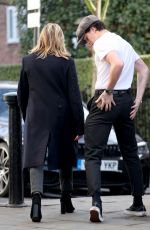 CHLOE MORETZ and Brooklyn Beckham Out in Notting Hill 01/10/2018