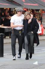CHLOE MORETZ and Brooklyn Beckham Out in Notting Hill 01/10/2018
