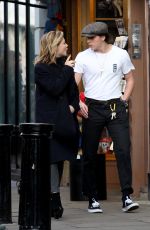 CHLOE MORETZ and Brooklyn Beckham Out in Notting Hill 01/10/2018