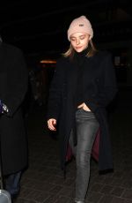 CHLOE MORETZ at Los Angeles international Airport 01/11/2018