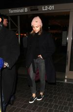 CHLOE MORETZ at Los Angeles international Airport 01/11/2018