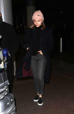 CHLOE MORETZ at Los Angeles international Airport 01/11/2018