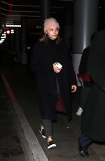 CHLOE MORETZ at Los Angeles international Airport 01/11/2018