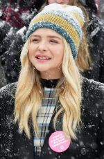 CHLOE MORETZ at Respect Rally in Park City 01/20/2018