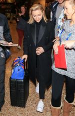 CHLOE MORETZ at Salt Lake City International Airport in Park City 01/18/2018
