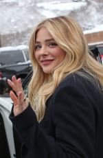 CHLOE MORETZ Promotes Her Movie at Sundance Film Festiva 01/21/2018