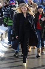 CHLOE MORETZ Promotes Her Movie at Sundance Film Festiva 01/21/2018