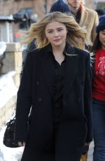 CHLOE MORETZ Promotes Her Movie at Sundance Film Festiva 01/21/2018
