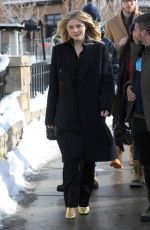 CHLOE MORETZ Promotes Her Movie at Sundance Film Festiva 01/21/2018