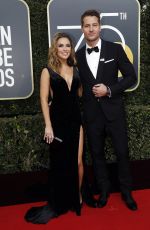 CHRISHELL STAUSE at 75th Annual Golden Globe Awards in Beverly Hills 01/07/2018