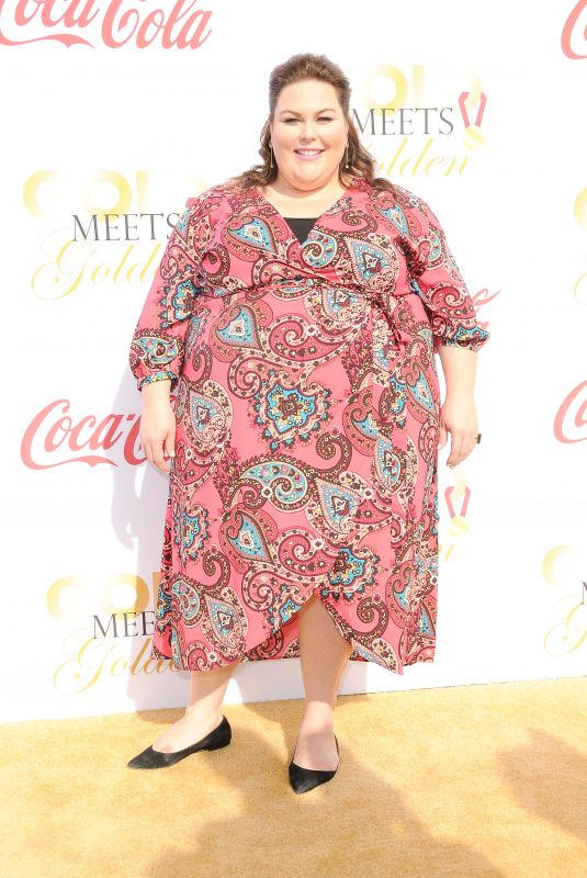 CHRISSY METZ at 5th Annual Gold Meets Golden in Los Angeles 01/06/2018