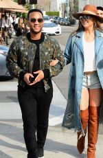 CHRISSY TEIGEN and John Legend Leaves Il Pastaio in Beverly Hills 01/15/2018