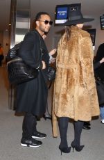 CHRISSY TEIGEN at Narita International Airport in Tokyo 01/01/2018