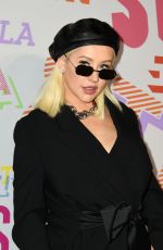 CHRISTINA AGUILERA at Stella McCartney Show in Hollywood 01/16/2018