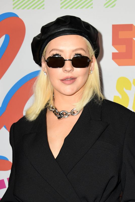 CHRISTINA AGUILERA at Stella McCartney Show in Hollywood 01/16/2018