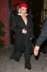 CHRISTINA AQUIELARA at Roger Room in West Hollywood 01/24/2018