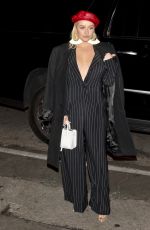CHRISTINA AQUIELARA at Roger Room in West Hollywood 01/24/2018