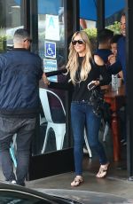 CHRISTINA EL MOUSSA Leaves a Coffee Shop in Brentwood 01/05/2018