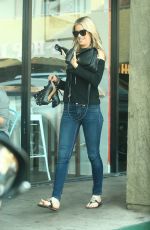 CHRISTINA EL MOUSSA Leaves a Coffee Shop in Brentwood 01/05/2018