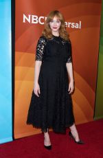 CHRISTINA HENDRICKS at NBC/Universal TCA Winter Press Tour in Los Angeles 01/09/2018