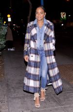 CHRISTINA MILIAN Arrives at Delilah in West Hollywood 01/26/2018