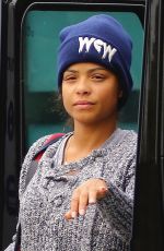 CHRISTINA MILIAN Heading to a Gym in Los Angeles 01/16/2018