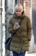 CHRISTINA RICCI Out and About in New York 01/26/2018
