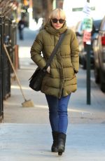 CHRISTINA RICCI Out and About in New York 01/26/2018