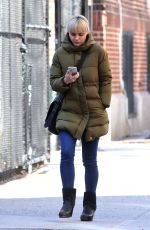 CHRISTINA RICCI Out and About in New York 01/26/2018