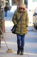 CHRISTINA RICCI Out and About in New York 01/26/2018