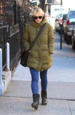 CHRISTINA RICCI Out and About in New York 01/26/2018