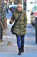 CHRISTINA RICCI Out and About in New York 01/26/2018